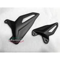 Carbonvani - Ducati Panigale / Streetfighter V4 / V2 / S / R / Speciale Carbon Fiber Heel (Foot) Guards (Pair) - Ducati Performance Carbonvani - Ducati Panigale / Streetfighter V4 / V2 / S / R / Speciale Carbon Fiber Heel (Foot) Guards (Pair) - Ducati Performance